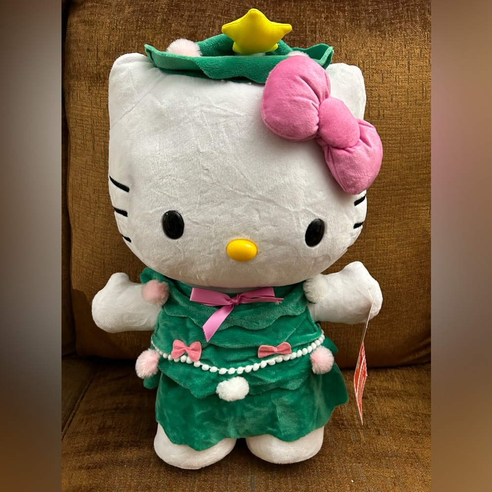 20” Hello Kitty Plush Christmas Decor